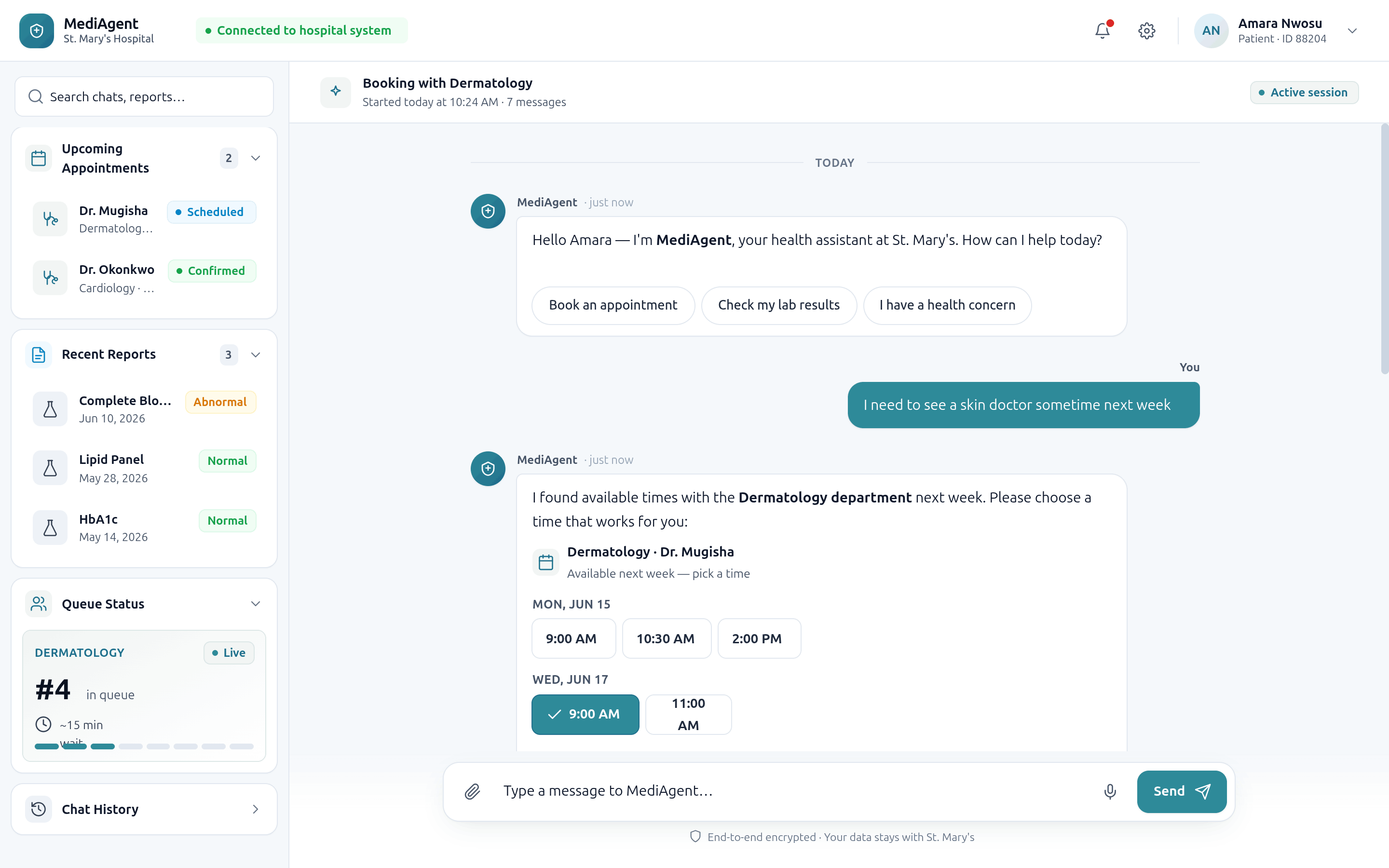 School Accreditation Platform interface